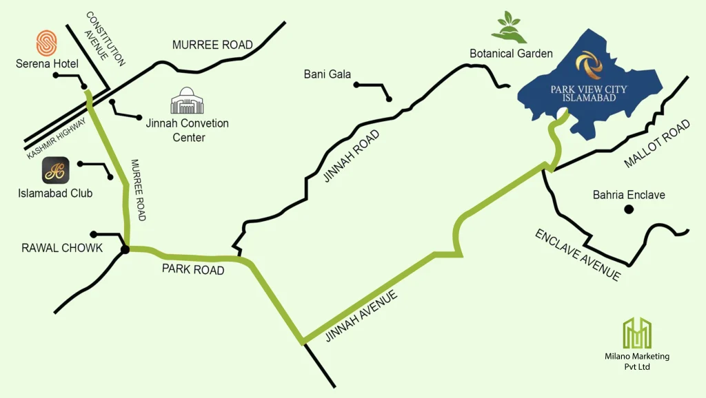 Park-View-City-Islamabad-Location-Map