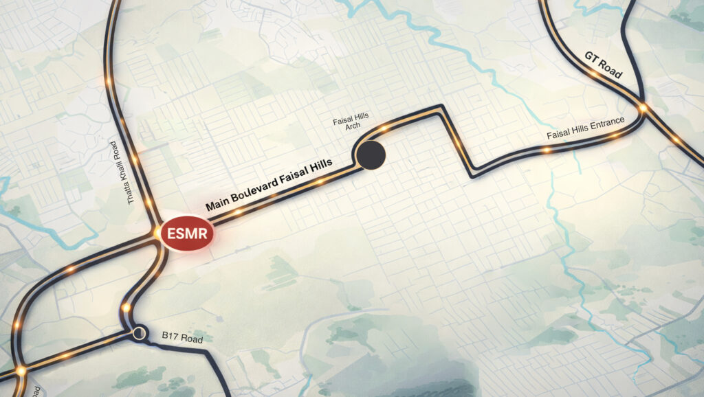 ESMR Location Map